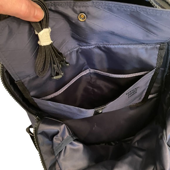 Herschel Studio XL Unisex Navy Blue Backpack - Picture 7 of 15